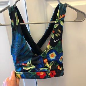 Nike Indy Light Sports Bra Tropical Pattern